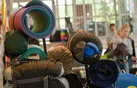 Rucksäcke und Isomatten