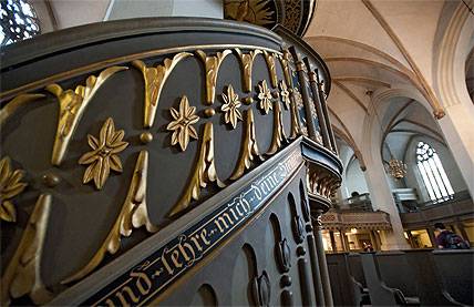 Kanzel in Wittenberg